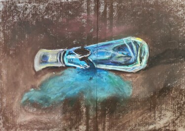 Картина под названием "Parfume2020" - Uğur Ergül, Подлинное произведение искусства, Пастель