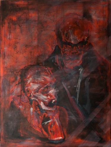 Malerei mit dem Titel "No title" von Ukasz Gwizdz, Original-Kunstwerk, Öl