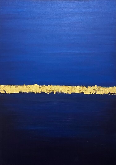 Картина под названием "Стихия воды" - Юла Торгошина, Подлинное произведение искусства, Масло
