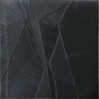 Black Series No.3 Картина под названием "Black Series No.3" - Ula Chomiak, Подлинное произведение искусства, Масло