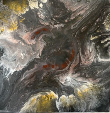 Картина под названием "Агат" - Юлия Добровольская, Подлинное произведение искусства, Акрил