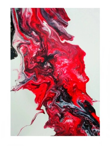 Картина под названием "Вино" - Юлия Фаер, Подлинное произведение искусства, Акрил