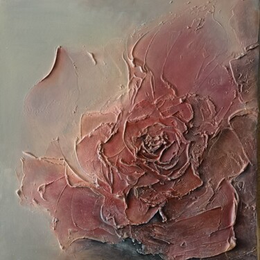 Картина под названием "Аленький цветочек,…" - Юлия Конькова, Подлинное произведение искусства, Акрил