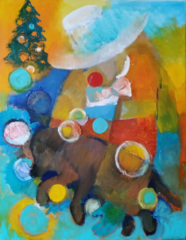 Картина под названием "Сказочный сон" - Юлия Ковальчук (Juli), Подлинное произведение искусства, Масло