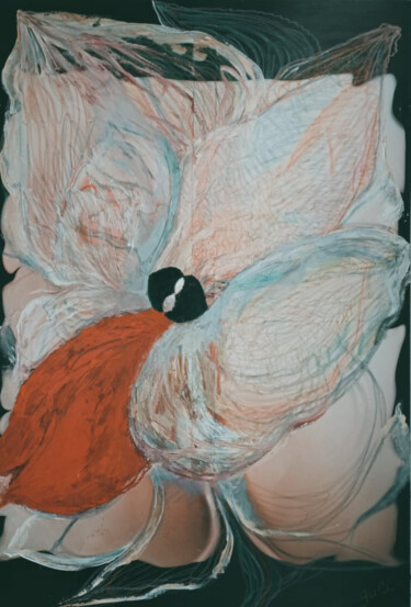 Картина под названием "Цветок страсти" - Юлия Ковальчук (Juli), Подлинное произведение искусства, Масло