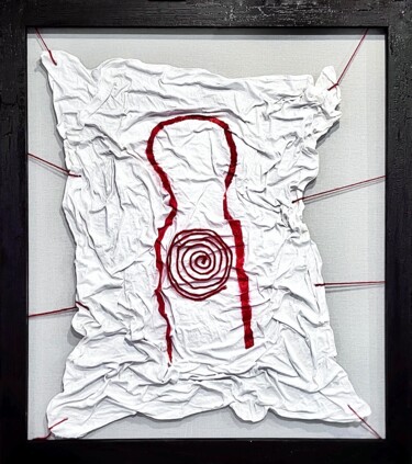 Картина под названием "Внутренняя опора" - Юлия Рытикова, Подлинное произведение искусства, Акрил