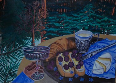 Картина под названием "вечной весны монолог" - Юлия Смирнова, Подлинное произведение искусства, Акрил