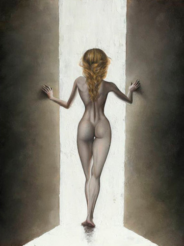 Картина под названием "Light" - Ульяна Степанова, Подлинное произведение искусства, Масло