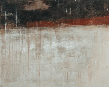 Malarstwo zatytułowany „OROS” autorstwa Ulla Cancola, Oryginalna praca, Akryl Zamontowany na Drewniana rama noszy