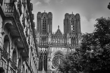 Fotografie getiteld "Cathedrale de Reims" door Ulli Heupel, Origineel Kunstwerk