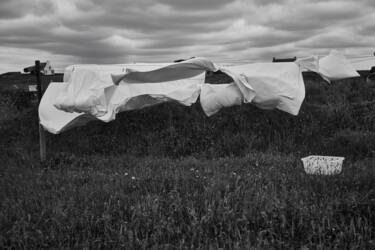 Photographie intitulée "Wäsche" par Ulli Heupel, Œuvre d'art originale, Photographie numérique