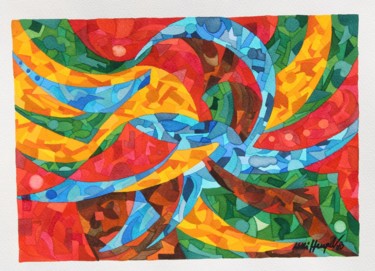 绘画 标题为“Winds” 由Ulli Heupel, 原创艺术品, 油