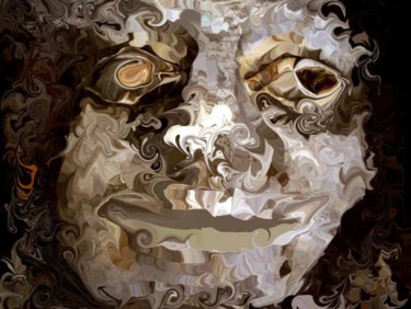 Digitale Kunst mit dem Titel "Der Prinz von Norro" von Ulli Heupel, Original-Kunstwerk, Digitale Malerei
