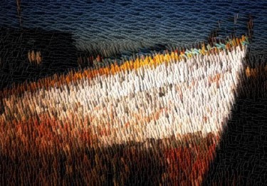 Arts numériques intitulée "Fischerboot" par Ulli Heupel, Œuvre d'art originale, Autre