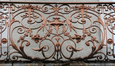 Photographie intitulée "Balustrades en Fran…" par Ulli Heupel, Œuvre d'art originale