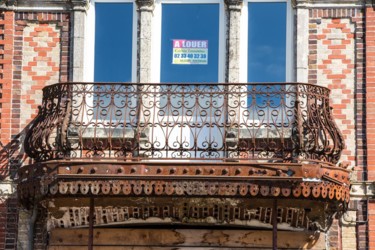 Photographie intitulée "Balustrades en Fran…" par Ulli Heupel, Œuvre d'art originale