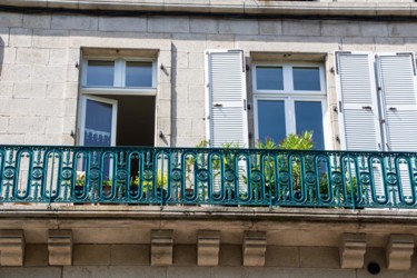 Fotografia intitolato "Balustrades en Fran…" da Ulli Heupel, Opera d'arte originale