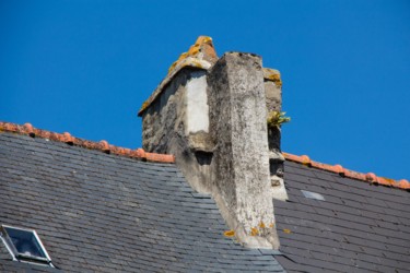 Fotografia intitulada "Cheminées en France…" por Ulli Heupel, Obras de arte originais