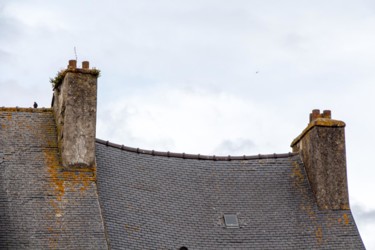 Photographie intitulée "Cheminées en France…" par Ulli Heupel, Œuvre d'art originale