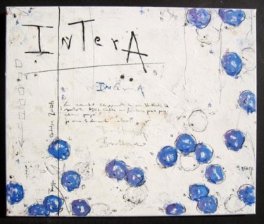 Peinture intitulée "InTEreA" par Eric Ullrich, Œuvre d'art originale
