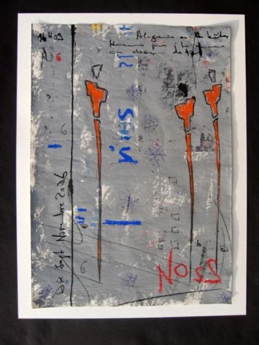 Peinture intitulée "NOSS" par Eric Ullrich, Œuvre d'art originale