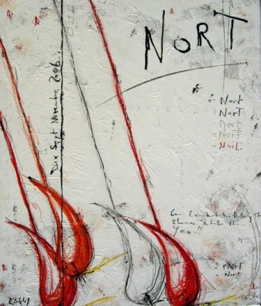 Peinture intitulée "NORT" par Eric Ullrich, Œuvre d'art originale
