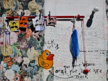 Картина под названием "The first winner of…" - Eric Ullrich, Подлинное произведение искусства, Акрил