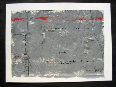 Pittura intitolato "nebi" da Eric Ullrich, Opera d'arte originale