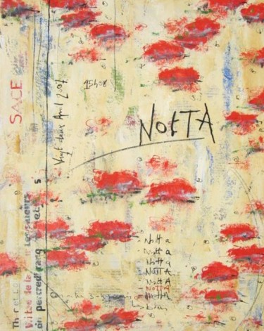 Peinture intitulée "NotTA" par Eric Ullrich, Œuvre d'art originale