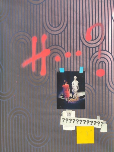 「H...」というタイトルの絵画 Eric Ullrichによって, オリジナルのアートワーク, アクリル