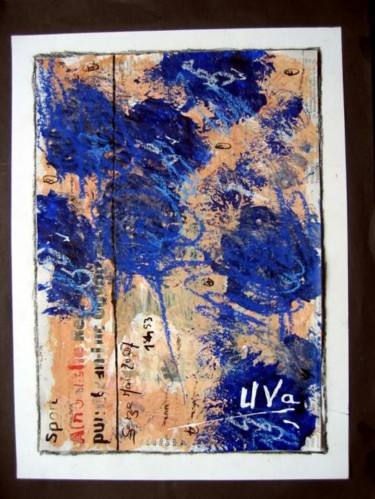 Pittura intitolato "UVa" da Eric Ullrich, Opera d'arte originale