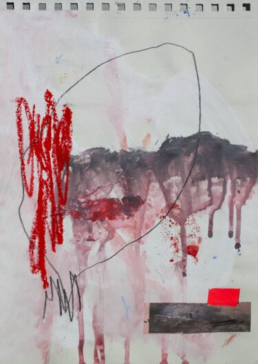 Pittura intitolato "Asphalte" da Eric Ullrich, Opera d'arte originale, Acrilico