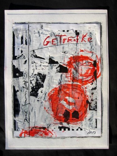 Peinture intitulée "GETrENKe" par Eric Ullrich, Œuvre d'art originale