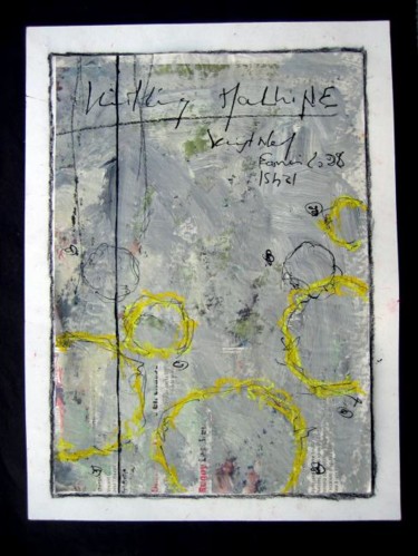 Painting titled "Killing MaChiNE" by Eric Ullrich, Original Artwork