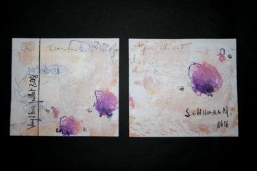 Peinture intitulée "ScHUmanN" par Eric Ullrich, Œuvre d'art originale