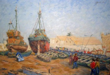 Painting titled "Essaouira" by Eric Ullrich, Original Artwork