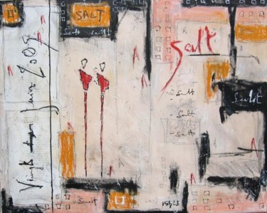 Peinture intitulée "SALT" par Eric Ullrich, Œuvre d'art originale