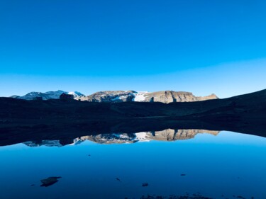 Fotografia intitulada "Bergsee bei der Mat…" por Ulrich Ernst Nievergelt, Obras de arte originais, Fotografia digital