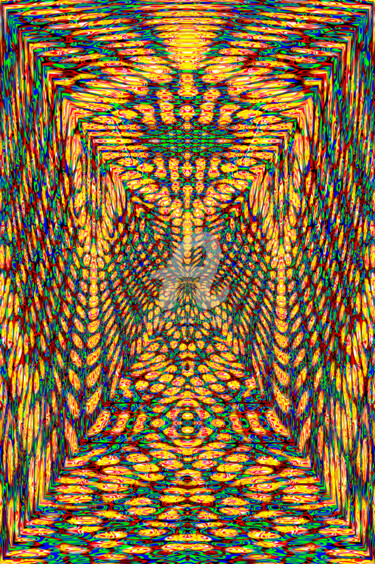 Ein Sonnentag - 1 Digitale Künste mit dem Titel "Ein Sonnentag - 1" von Ulrike Kröll, Original-Kunstwerk, Digitale Malerei