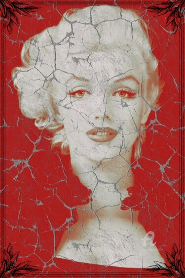 Digitale Kunst mit dem Titel "Woman of eternity" von Ivan Venerucci, Original-Kunstwerk, Digitale Malerei