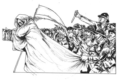 Disegno intitolato "Arditi: cartolina r…" da Ivan Venerucci, Opera d'arte originale, Fotografia digitale