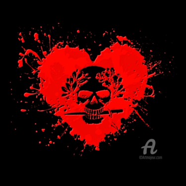 Cuore Ardito Digital Arts titled "Cuore Ardito" by Ivan Venerucci, Original Art, Digital Painting