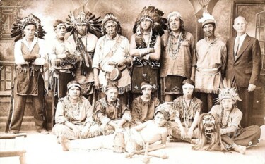 Fotografia intitolato "Buffalo Bill Wild W…" da Ivan Venerucci, Opera d'arte originale, Fotografia manipolata