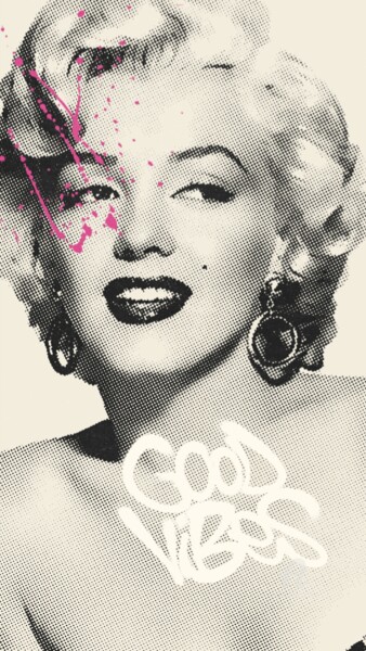 Arte digitale intitolato "Marilyn Today" da Ivan Venerucci, Opera d'arte originale, Fotomontaggio