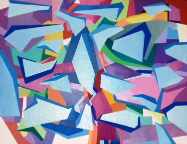 Pintura titulada "forme-dinamiche-9.j…" por Umberto Malatesta, Obra de arte original, Acrílico