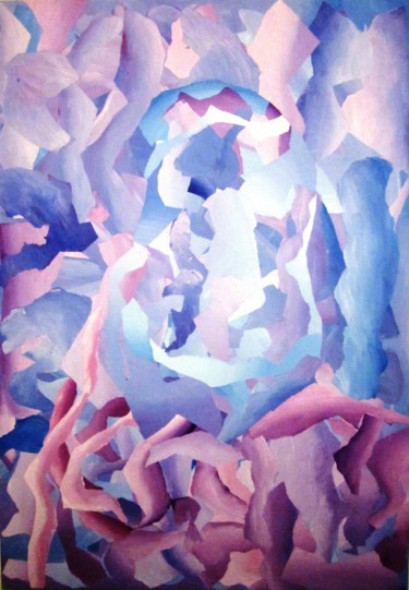Painting titled "POLIMORFO" by Umberto Malatesta, Original Artwork, Acrylic