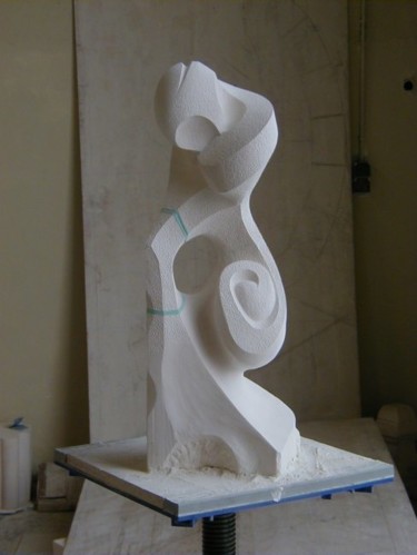 Sculpture intitulée "3" par Umo, Œuvre d'art originale, Pierre