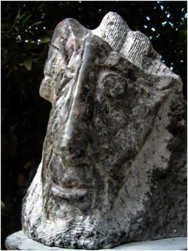 Sculpture intitulée "Ulysse" par Umo, Œuvre d'art originale, Pierre