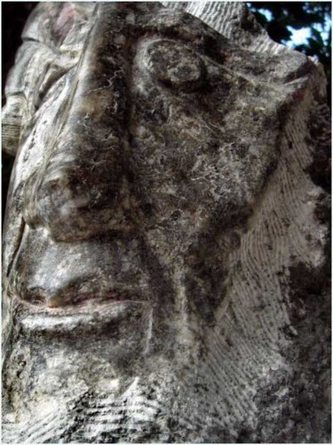 Sculptuur getiteld "Ulysse" door Umo, Origineel Kunstwerk, Steen