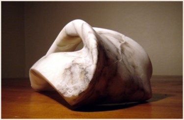 Sculpture intitulée "La chèvre de M. Seg…" par Umo, Œuvre d'art originale, Pierre